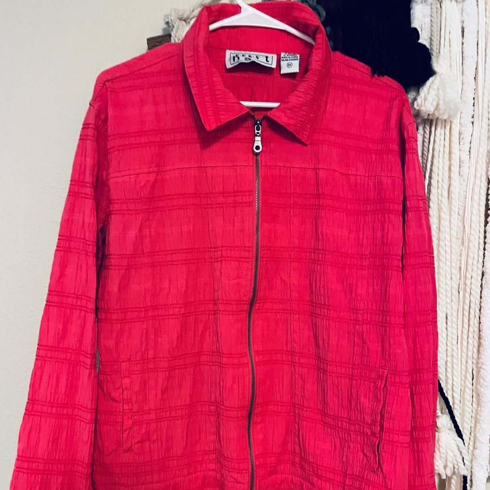 Pink Funky Groovy Keren Hart Jacket Medium (0X) Great for Concerts & Festivals